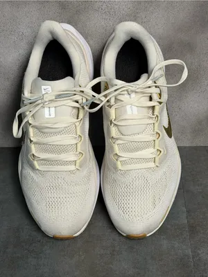 Nike Air Zoom Pegasus 41 Women's Running Shoes Light Pumice Metallic Gold Size 9 thumbnail 9