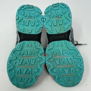 Asics Women's Light Blue‎ Gray Canvas Gel Venture 7 Sneakers Size 6 thumbnail 7