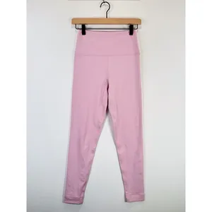 Set Active Womens Leggings Pink Luxform High Rise 7/8 Stretch Yoga Small thumbnail 3