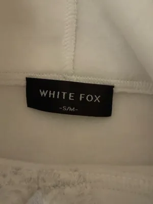 Heather Grey White Fox Boutique Hoodie  thumbnail 3