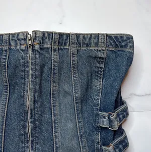 Zara Denim Top thumbnail 2