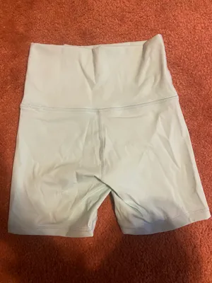 Light Blue Biker Shorts Aerie thumbnail 2