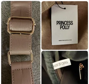 Princess Polly taupe faux suede crossbody thumbnail 13