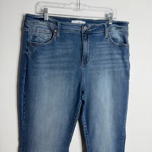 Kancan Flare Leg Jean High Rise Size‎ 16 Stretch thumbnail 6