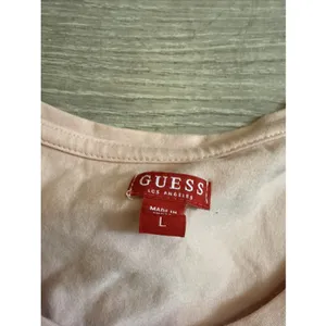 Guess Big Bling Logo T-Shirt Dress L Pink Rose‎ Quartz Pink Women's Summer thumbnail 3