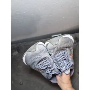 Brooks Women's Light Gray and Pale Peach Running Sneakers thumbnail 6