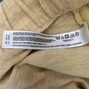 FREE PEOPLE Beach Yellow Culver City Tapered Pant S thumbnail 6