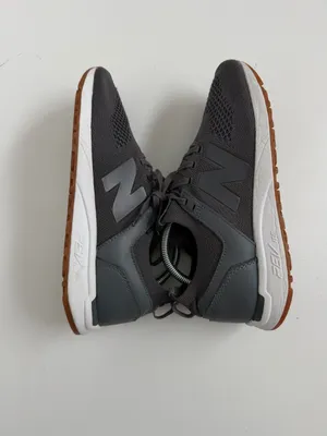 New Balance 247 Sneakers Rev Lite Knit Stretch Comfort Travel Athletic Grey thumbnail 7