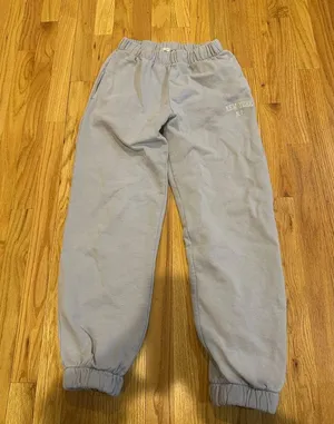 Brandy Melville John Galt Light Blue New York Rosa Sweatpants thumbnail 2