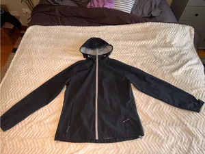 New Balance Black and Light Gray Athletic Jacket thumbnail 2