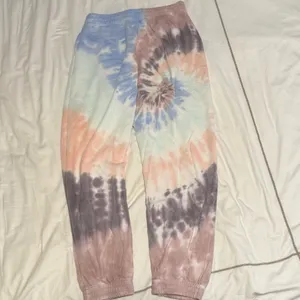 American Eagle Pastel Tie-Dye Joggers Sweatpants Women’s Medium thumbnail 4