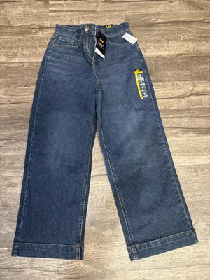 Lee Legendary Style High Rise Wide Leg Crop Jeans Size 2 Medium NWT thumbnail 3