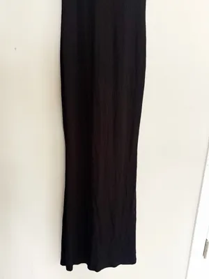 Popilush Built-In Shapewear Sleeveless Midi Dress - Black, size small thumbnail 5