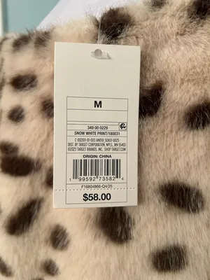 a new day Cream and Brown Faux Fur Leopard Jacket thumbnail 4