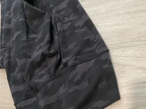 Colorfulkoala High-Rise Camo Leggings - Black & Charcoal thumbnail 3