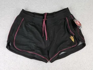 Women's XL‎ Colosseum Black Arizona State University Lounge Jogger Shorts ASU thumbnail 1