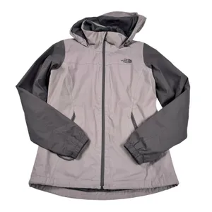 The North Face Resolve 2 DryVent Rain Jacket Womens Small Grey Windbreaker thumbnail 1