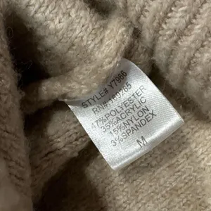 Threaded leaf stars button down cardigan size medium Tan thumbnail 3