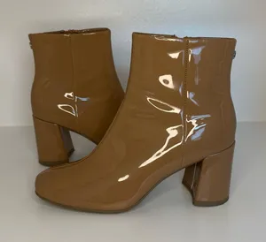 Leather Boots Steve Madden Ankle Brown thumbnail 1