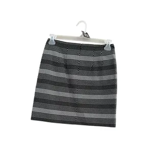 Loft Black and White Pencil Skirt Size 4 thumbnail 3