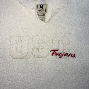 USC Trojans Fleece Pullover Gear For Sports Sweatshirt Womens S‎ White College thumbnail 5