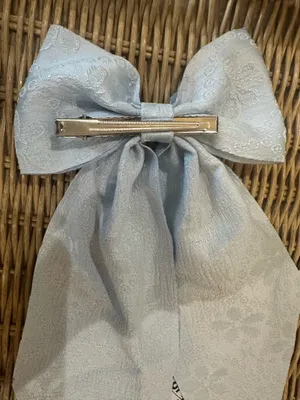 3 Long Hair Bows Multiple thumbnail 3