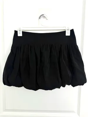 Zara Bubble Balloon Hem Mini Skirt Size Medium thumbnail 8