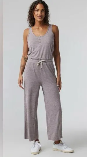 NWT Vuori Falls Jumpsuit in a Rosemary Heather Size S thumbnail 1