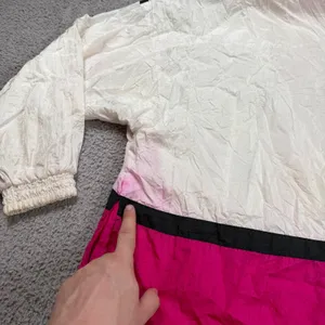 Vintage 90s Slade Colorblock Windbreaker Jacket Pink Teal Purple Retro Nylon M thumbnail 6