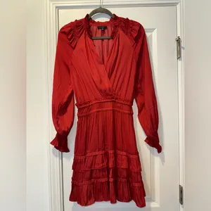 Anthropologie Current Air Ruffle Dress thumbnail 3