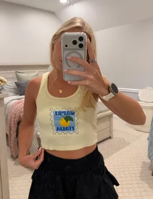 PacSun Yellow Tank thumbnail 1