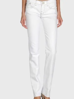 Y2K Rock & Republic low rise Cosbie brew white straight jeans size 24 thumbnail 2