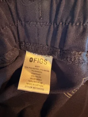 FIGS Tansen Jogger Scrub Pants (style V2105WB202), size XL, in navy. thumbnail 3