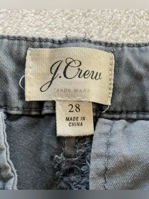 J. Crew Gray/Green Pants size 28 waist thumbnail 3