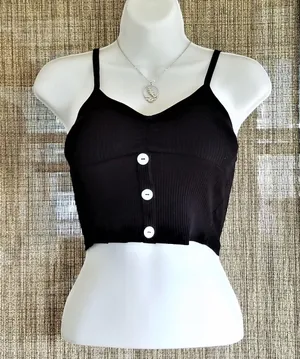 Super Cute Sexy Padded Bra, Tank Top NWOT thumbnail 1