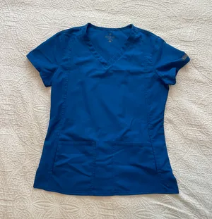 Med couture Blue Scrub Top thumbnail 1
