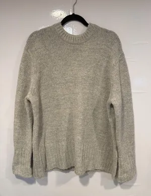 Grey oversized Pistola crewneck‎ sweater thumbnail 1
