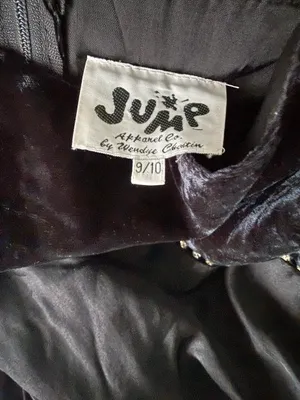 Jump Black Maxi Slip Dress with Beaded Waist thumbnail 5