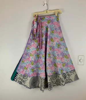 Reversible Maxi Wrap Skirt BINW421 thumbnail 1