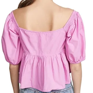 Free People Veronica peplum top thumbnail 3