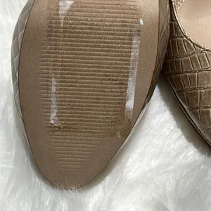 NWOT Ellen‎ Tracy Nude Crocodile Embossed Pump Heels Size 6M. B65 thumbnail 10