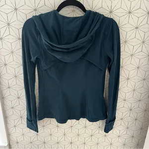 Lululemon Nulu Teal Hoodie *broken zipper thumbnail 7