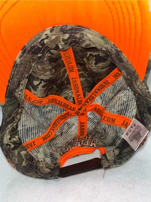 Jason Aldean Mens Camo Mesh Snapback Embroidered JA Logo Trucker Hat Cap thumbnail 8