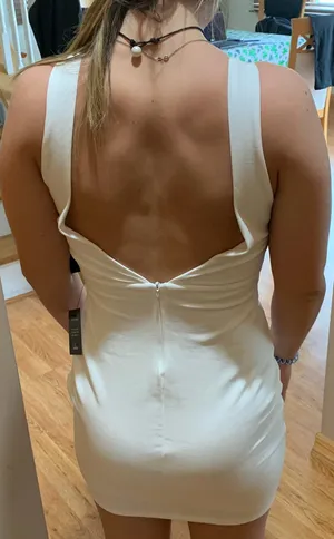 White Formal Lulus Dress thumbnail 3
