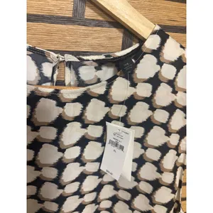Banana‎ Republic Cream And Black Tank Top Size XL thumbnail 5