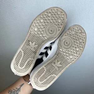 Adidas Nizza‎ Platform Black White Canvas Sneakers FV5321 Womens Size 9 thumbnail 5