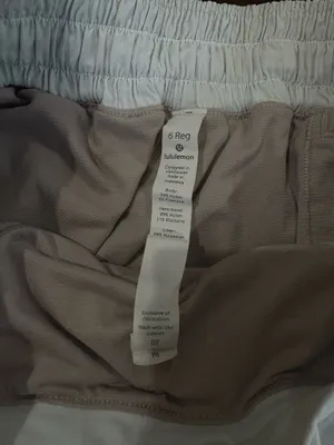 White Lululemon Hotty Hot Shorts 2.5" thumbnail 3