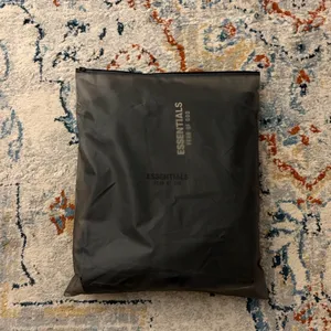 Essentials fear of god hoodie black size large thumbnail 5