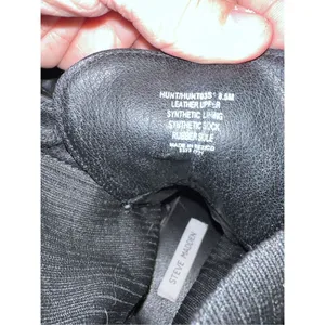 Steve Madden Womens Hunt Boot Black Size 8.5 Moto Combat thumbnail 4
