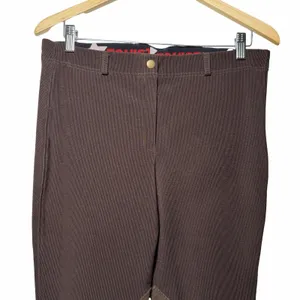 EquiStar Equi Tuff Womens 32 Brown Riding Breeches Knee Patch Equestrian thumbnail 3